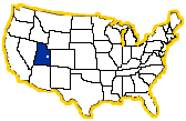 Situation géographique représentée par un point dans la zone bleue